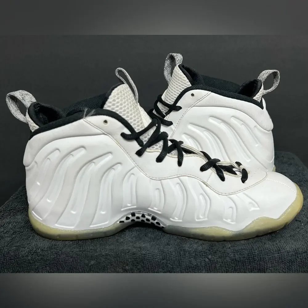 Nike Little Posite One GS “White Ice” 644791-102 Foamposite Shoes 6.5Y Women's 8